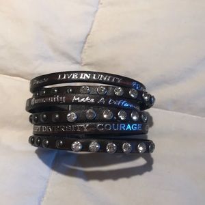 Leather bracelet